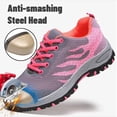 thumbnail image 2 of AUXDIQ Work Shoes Men Women Steel Toe Cap Sneakers Lightweight Industrial Trainers, 2 of 5