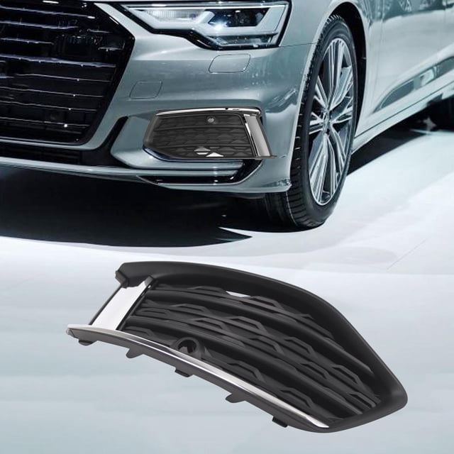 Rejilla de luz antiniebla Rejilla de luz antiniebla Accesorio automotriz 4K0807647C Cubierta de lámpara inferior delantera izquierda para Saden