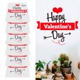 thumbnail image 4 of Heart Pattern Sticker, Easy To Remove Heart Pattern Wall Decal, For Home Living Room Valentine's Day Bedroom, 4 of 8