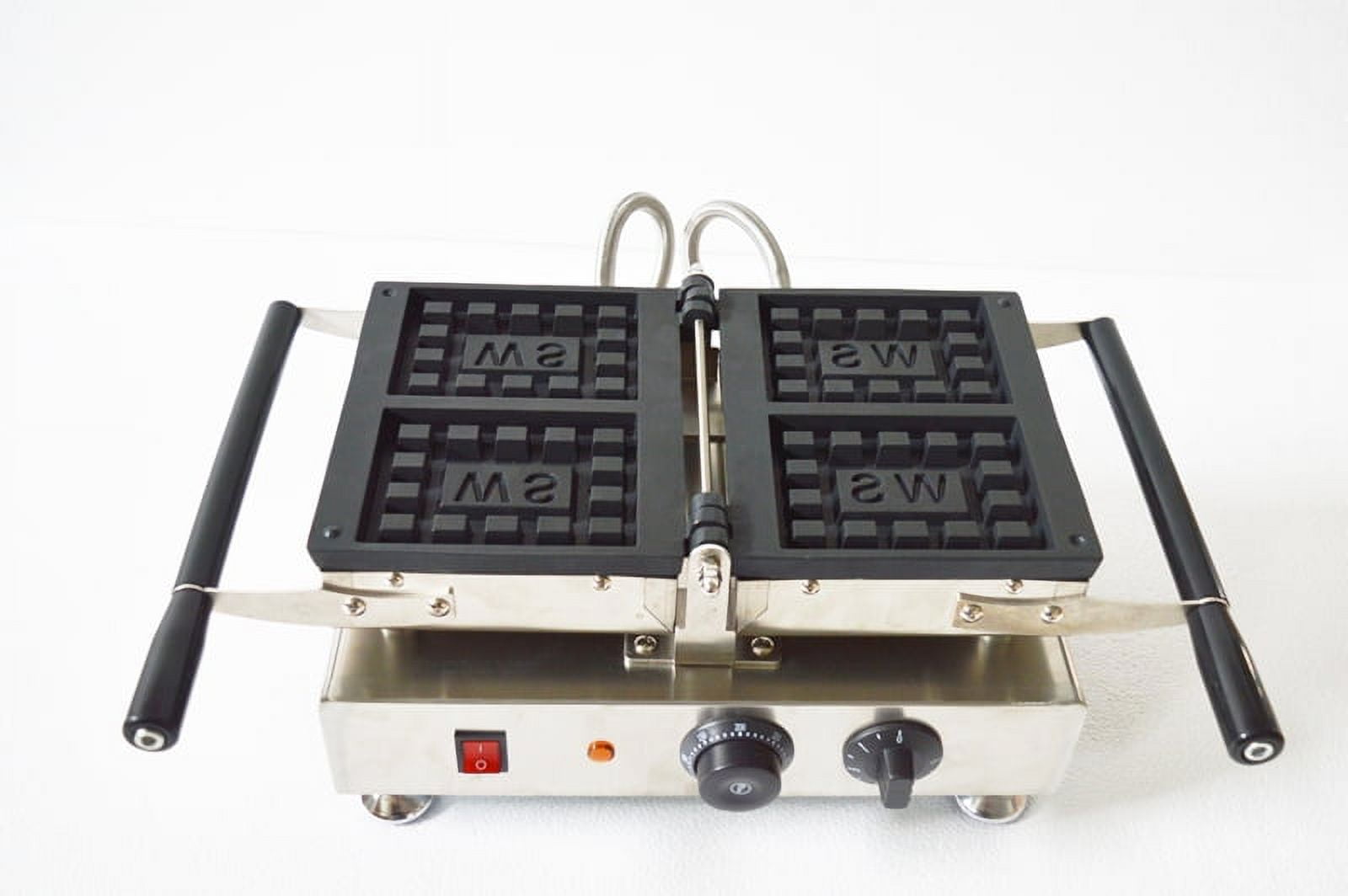 Techtongda Nonstick Electric Square Shaped Waffle Maker Iron Machine