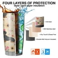 thumbnail image 7 of 20 Oz Dachshund and Flower Coffee Tumbler Double Wall Insulated Stainless Steel Water Bottle | Metal Reusable Thermoses Flask with Cup Cap | Leak & Sweat Proof with Anti-Dust Lid, 7 of 7