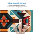 thumbnail image 5 of Southwestern Native American Geometric Mouse Pad Extended Large Gaming Mousepad Non-Slip Rubber Big Keyboard Desk Mat 31.5 X 11.8 Inch, 5 of 7
