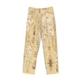 thumbnail image 4 of Bingfone World Map Mens All Over Print Sleep Pajama Pants-Medium, 4 of 9