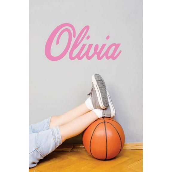 Personalized Name Vinyl Decal Sticker Custom Initial Wall Art Personalization Decor Sticker Script Girl Bedroom Children Teen 5 Inches X 13 Inches