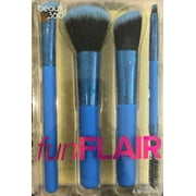 BEAUTY 360 FUN FLAIR BRUSH SET of 4 Brushes Blue