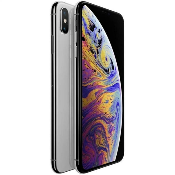 Pre-Owned Apple iPhone XS Max 64GB 6.5" 4G LTE Unlocked, Silver 