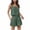 001 Mint Green, variant on Htigea Womens 2 Piece Outfits Linen Sleeveless Crop Tank Tops and High Waist Back Zipper Shorts with Pockets Matching Sets Coffee S