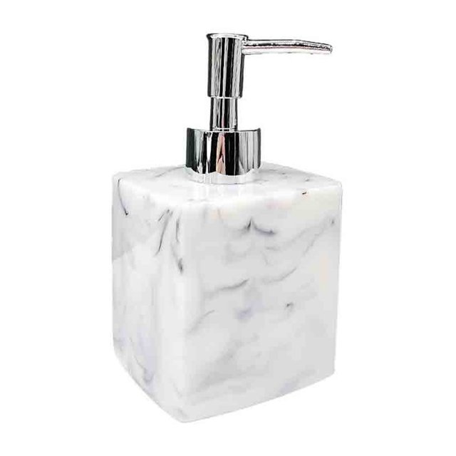 Dispensador de jabón for hotel, botella de loción, botella de plástico for baño doméstico, color blanco y negro, 400 ml