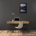 thumbnail image 4 of Audit, Lisa 17x24 Black Modern Framed Museum Art Print Titled - Mount Jefferson Panel III, 4 of 5