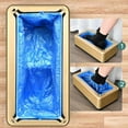 thumbnail image 2 of Automatic Shoe Cover Dispenser,Automatic Foot Cover Dispenser,Shoe Cover Machine with 200pcs Shoe Covers,Portable Shoe Cover Dispenser with Disposable Plastic Shoe Covers,for Home,Office,Factory, 2 of 8
