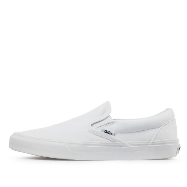 Tenis Classic Slip On Vans 0EYEW00 Unisex blanco 26