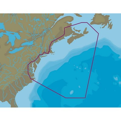 Bay Microsd - C-Map 4d Na-D062 Nova Scotia To Chesapeake Bay - Microsd/Sd