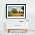 thumbnail image 2 of Vermont Rural 01 - Burke Vermont Photography Landscape Nature Rural Scenic Countryside Autumn Black Framed Wall Art Print 12 x 18 inches, 2 of 4