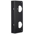 thumbnail image 2 of Placa de refuerzo de cerradura y puerta, refuerzo de cerradura de puerta de doble orificio, protector de puerta de acero inoxidable con respaldo de 2-3/8", refuerzo de jamba de puerta para puertas de, 2 of 7
