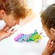 thumbnail image 4 of Bloques de Construcción Silicona Empuje Burbuja Dinosaurio Arco iris Juguetes sensoriales Autismo Alivio del estrés Juguete Tmvgtek Nuevos Originales, 4 of 9
