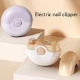 thumbnail image 3 of Electric Nail Clippers Baby Nail Trimmer Electric for Finger Automatic Nail Clippers with Polishing Christmas Gift, 3 of 8