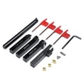 thumbnail image 1 of 5Pcs 16mm Lathe Turning Tool Holder Boring Bar Lathe Cutting Tool Set Lathe Cutter Set Turning Tool, 1 of 5