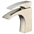 thumbnail image 1 of Dawn Kitchen AB77 1586BN Single-Lever Brushed Nickel Bathroom Faucet With Pull Rod Drain, 1 of 1