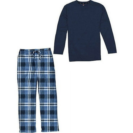 Hanes Men's Jersey & Micro Fleece Sleep set