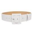 thumbnail image 2 of 2 1/4" Wide Ladies High Waist Faux Crocodile Print Patent Leather Fashion Belt, 2 of 3