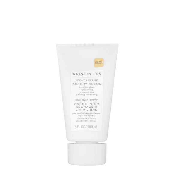 Kristin Ess Hair Weightless Shine Air Dry Crème for Anti Frizz + Hair Styling Curl Cream Product