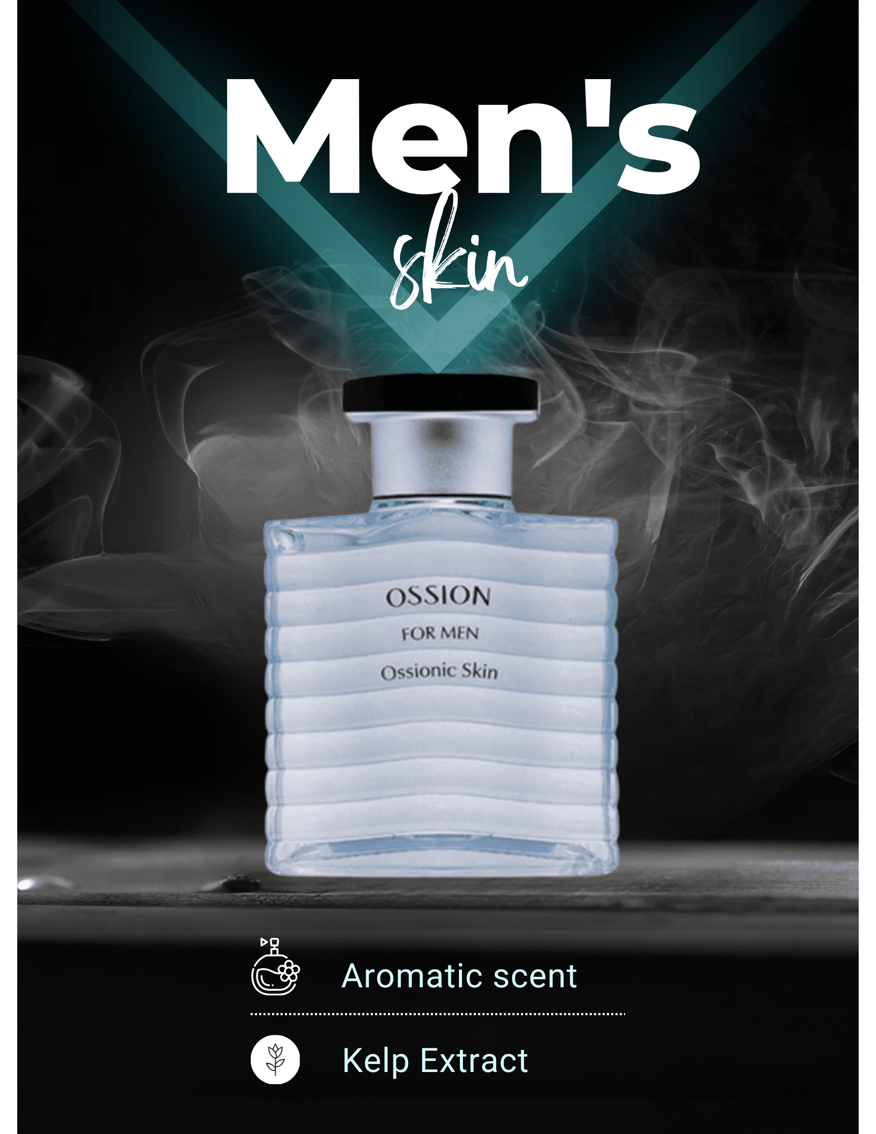 Ossion Facial Toner For Men, Ossionic Skin