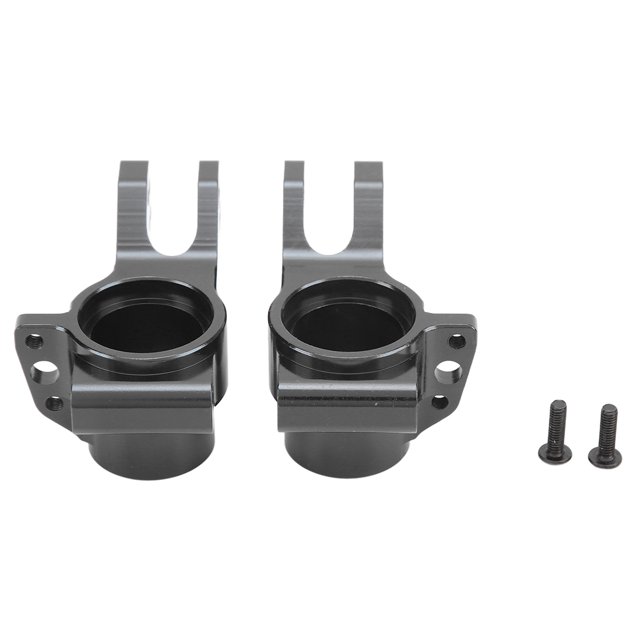 Soporte de eje trasero de aleación de aluminio para coche ARRMA Kraton 6S 1/8 RC, 2 uds., negro