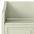 thumbnail image 5 of Simpli Home Connaught SOLID WOOD 42 inch Wide Transitional Entryway Storage Bench in Antique White, 5 of 13