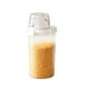 thumbnail image 4 of Recipiente de almacenamiento de arroz de grado alimentario – Contenedor hermético para cocina para harina, almidón, cereales • Caja de almacenamiento transparente de plástico de gran capacidad •, 4 of 7