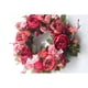thumbnail image 4 of Corona de puerta delantera, coronas de primavera de flores de peonía de 15,7 pulgadas para puerta de entrada exterior, corona de brotes florales de verano para boda, 4 of 5