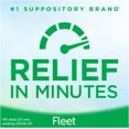 thumbnail image 3 of Fleet Laxative Glycerin Suppositories for Adult Constipation, 50 Count, 12 Pack, 3 of 6