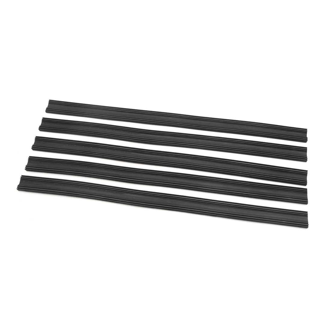 5 Pair 400mm 16" Car Windscreen Bracketless Wiper Blade Rubber Refill