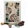 thumbnail image 2 of Abbracc Owls Punch Embroidery Kits With Basic Tools Soft Yarn Embroidery Hoop DIY Sewing, 2 of 7