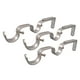 thumbnail image 1 of Soportes Ajustables para Barras de 3 Soportes Extensibles Sostiene Barras de 25,4 Diámetro para Cortinas Ligeras a Pesadas - So Plata Macarena Soporte de barra de cortina, 1 of 8