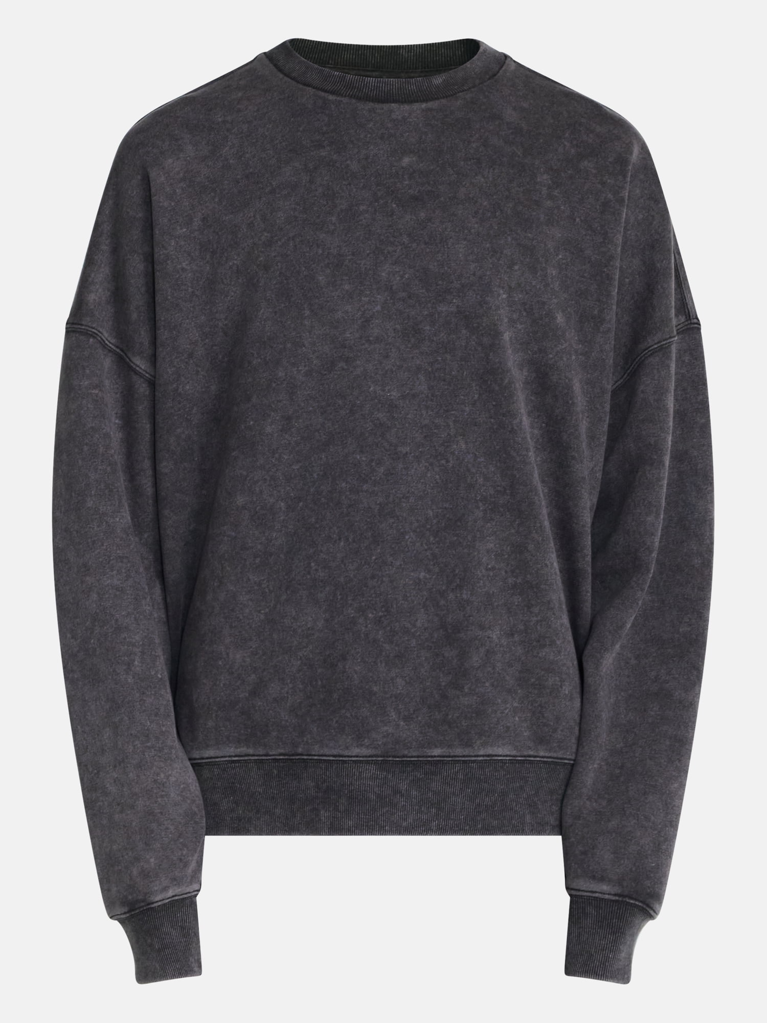 No Boundaries Crewneck Fleece Sweatshirt with Long Sleeves, Men's XS-4XLT