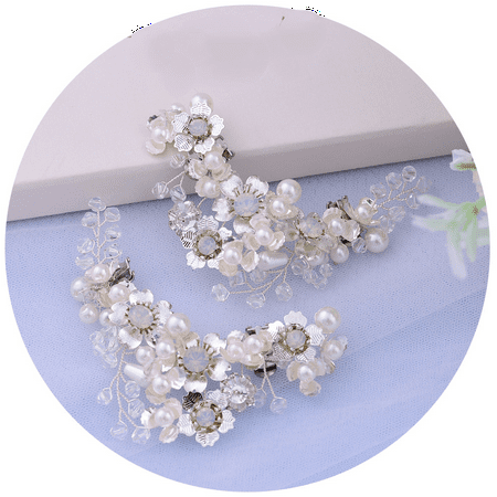 

Wish 1 Pair of Detachable Buckle Bridal Wedding Shoes High Heels Rhinestone Shoe Clip DIY Floral Shoes Decoration Wedding Party Shoes Accessories S2524