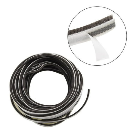 

10M Draught Excluder Brush Casement Door Seal Tape Weather Strip
