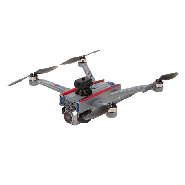 Dron Wifi Con Cámara 4K, 360 Flip FPV Mini Drones, Quadcopter RC Plegable Con 4 de Evitació de Obstáculos, PosicionAmiento de fljo ácticto