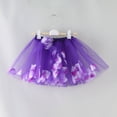 thumbnail image 2 of XQYLOS Toddler Girls Princess Tutu Party Skirt - Layered Tulle Ballet Dance Skirt for Birthday Photography Props, Adjustable Elastic Waist Soft Mesh Petticoat, 2 of 9