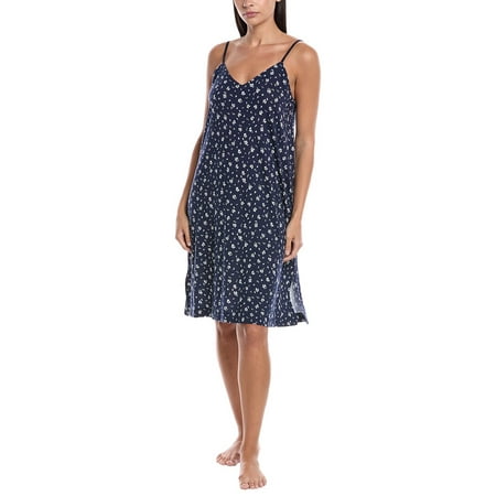 DKNY womens Sleep Chemise, XL, Blue