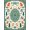 Green, Pattern 2, variant on ODIKA 4x6 Machine Washable Non-Slip Area Rug, Jungle Expedition Network with Tropical Rainforest Inhabitants High Traffic Rug, Green, 685710