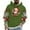 Army Green#1, variant on Mens Hoodies Christmas Sweatshirts Cute Santa Claus and Elf Novelty Hooded Holiday Pullover Sweatshirts for Men