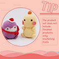 IMCBSTT Complete Crochet Kits for Beginners, DIY Dinosaur