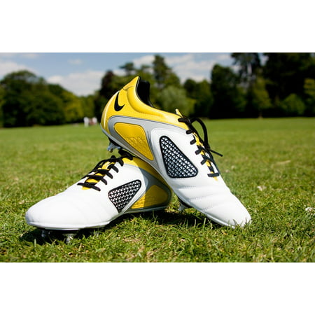 LAMINATED POSTER Team Football Field Shoes Grass Boots Sport Park Poster Print 24 x