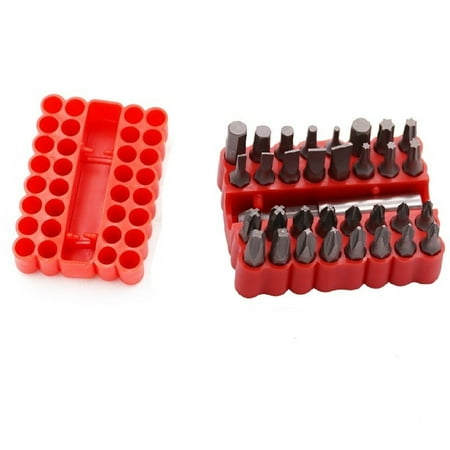 

BAMILL 33pc Magnetic Extension Bit Holder Screwdriver Bits Set Quick Release Bit Holder