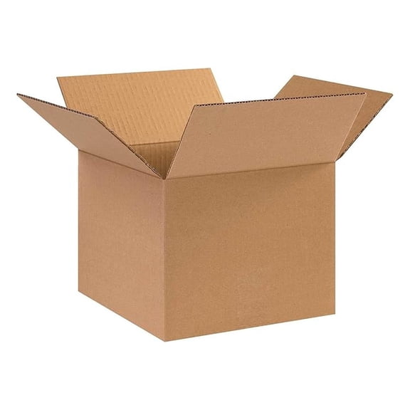 10 x 10 x 8 Inches Shipping Boxes, 25-Count (BS101008)