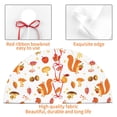 thumbnail image 4 of Lsque Squirrel InThe Forest3 Print Christmas Tree Skirt, Tree Skirt with Ties or Velcro, Perfect for Holiday Decorations, Halloween, and New Year-36", 4 of 7