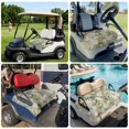 thumbnail image 6 of Golf Cart Seat Covers for 2 Seater,Tropical Leaf Microfiber Cart Seat Towel Blanket,Palm Leaves Plants Vintage Spring Green Absorbent Breathable Non Slip Bench Seats Protector for Golf Course 51"x31", 6 of 9