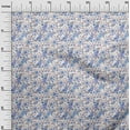 thumbnail image 3 of oneOone Cotton Cambric White Fabric Floral Sewing Material Print Fabric By The Yard 56 Inch Wide, 3 of 4