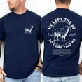 thumbnail image 4 of He Left the 99 Shirt – Lost Sheep Bible Verse T-Shirt, Christian Faith Graphic Tee, Oversized Religious Apparel, Spiritual Gift for Men & Women, 4 of 7